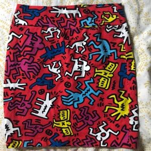 Keith Haring x Forever 21 bodycon skirt